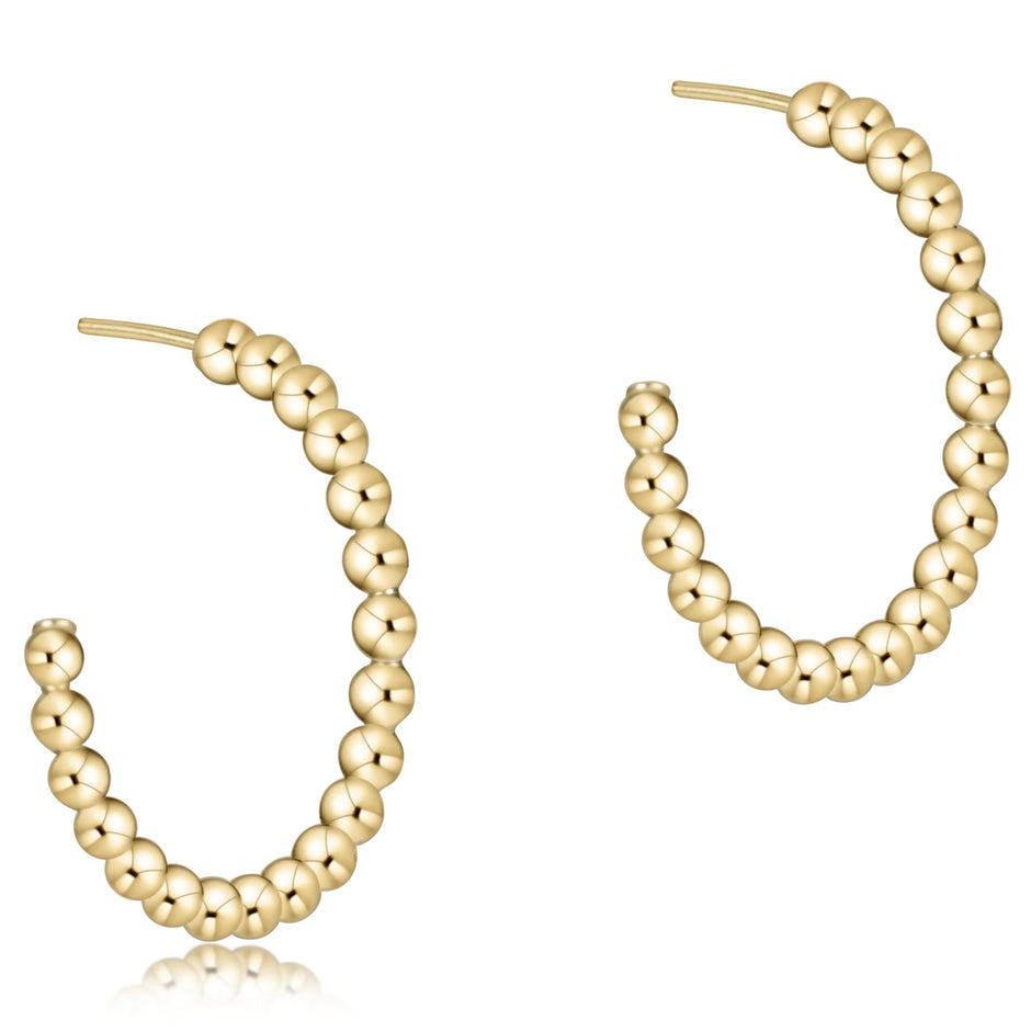ENEWTON-Beaded-Classic-125in-Post-Hoop-4mm