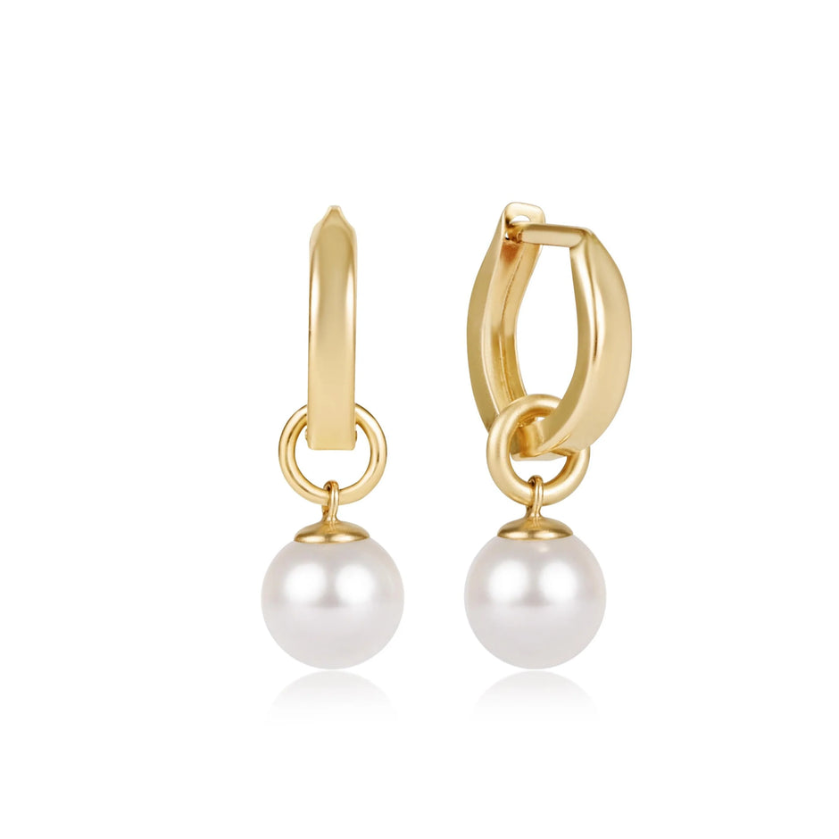 ENEWTON-Huggie-05in-Charm-Hoop-Classic-Pearl-8mm