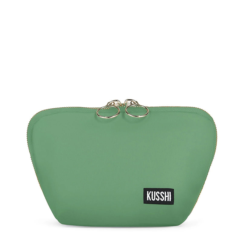 kusshie-everyday-makeup-bag-green-exterior