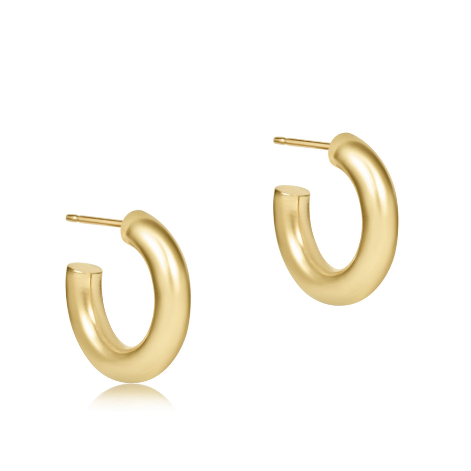 ENEWTON-Round-Gold-0pt5in-Post-Hoop---4mm-Smooth