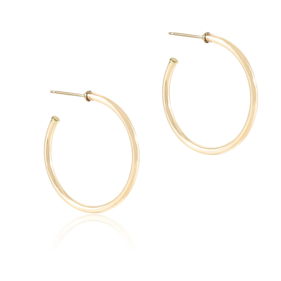 ENEWTON-Round-Gold-1pt25in-Post-Hoop---2mm-Smooth