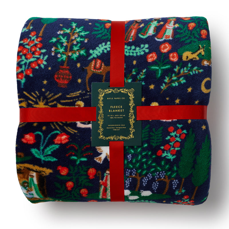 Rifle-Paper-Co-Nativity-Fleece-Blanket