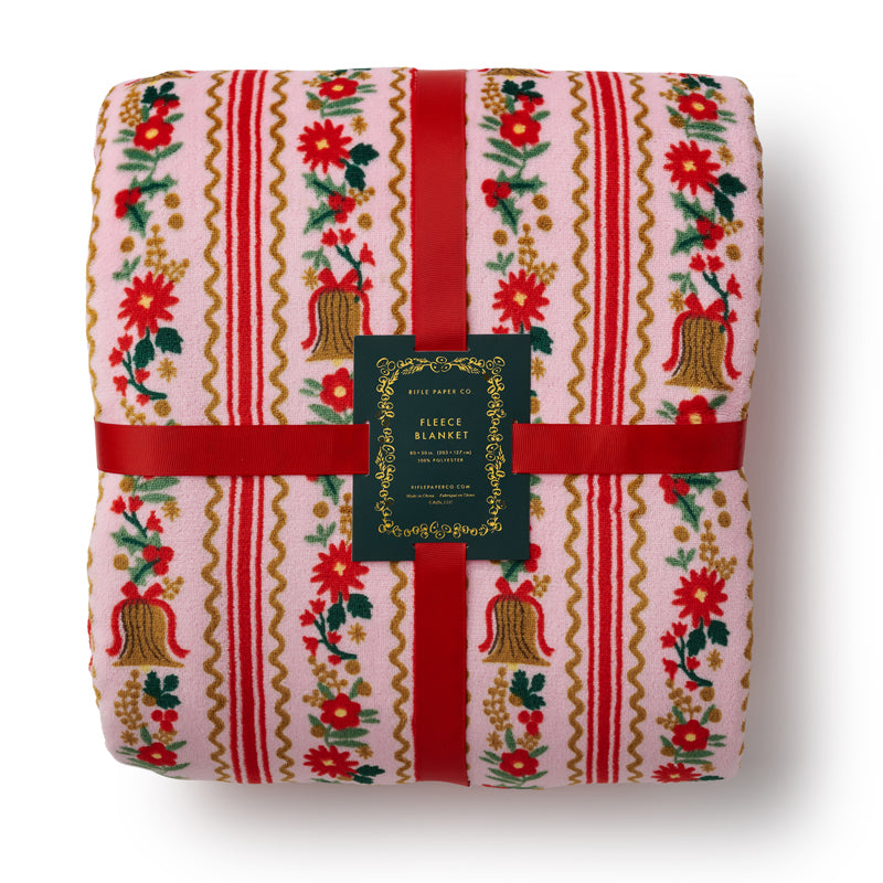 RIFLE-PAPER-CO.-Fleece-Blanket-Holly-Jolly