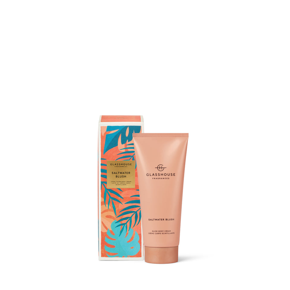Glasshouse Fragrances Saltwater Blush Glow Body Cream 200mL