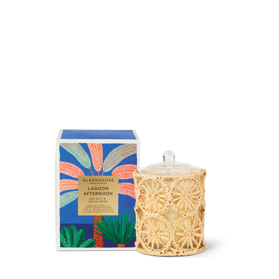 Glasshouse Fragrances Lagoon Afternoon Candle 380g