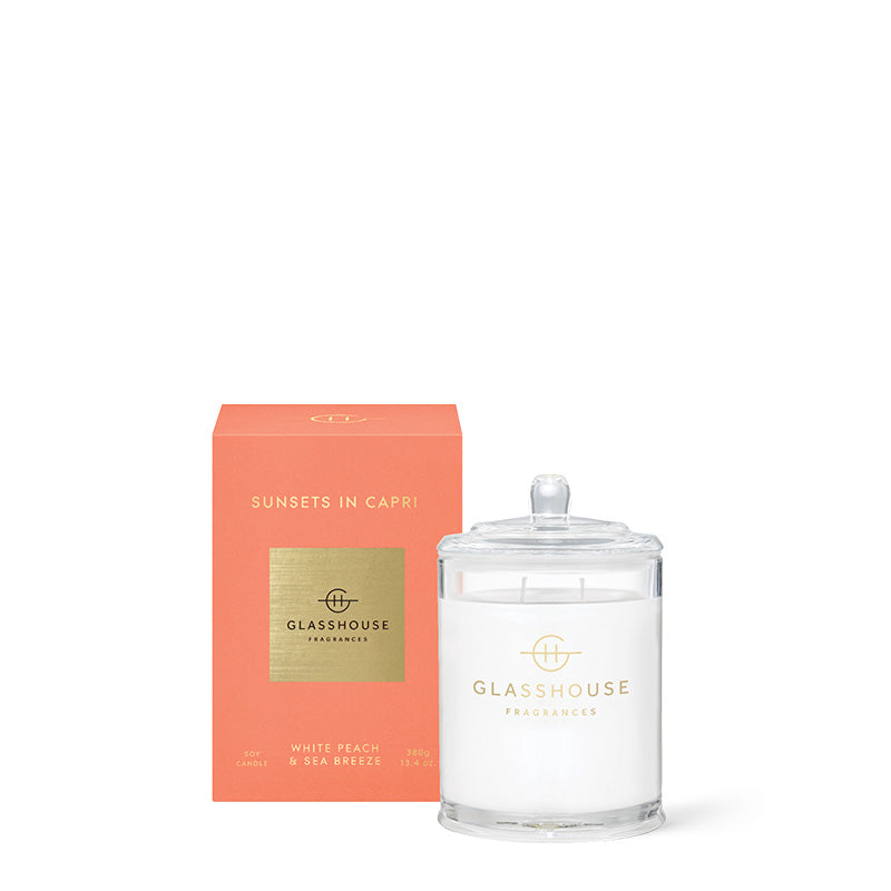GLASSHOUSE FRAGRANCES | Sunsets in Capri Candle
