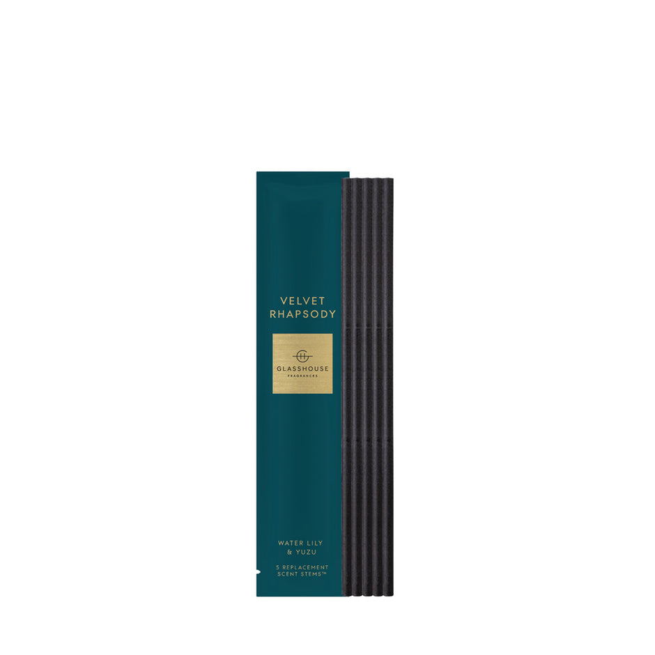 GLASSHOUSE FRAGRANCES | Velvet Rhapsody Replacement Scent Stems