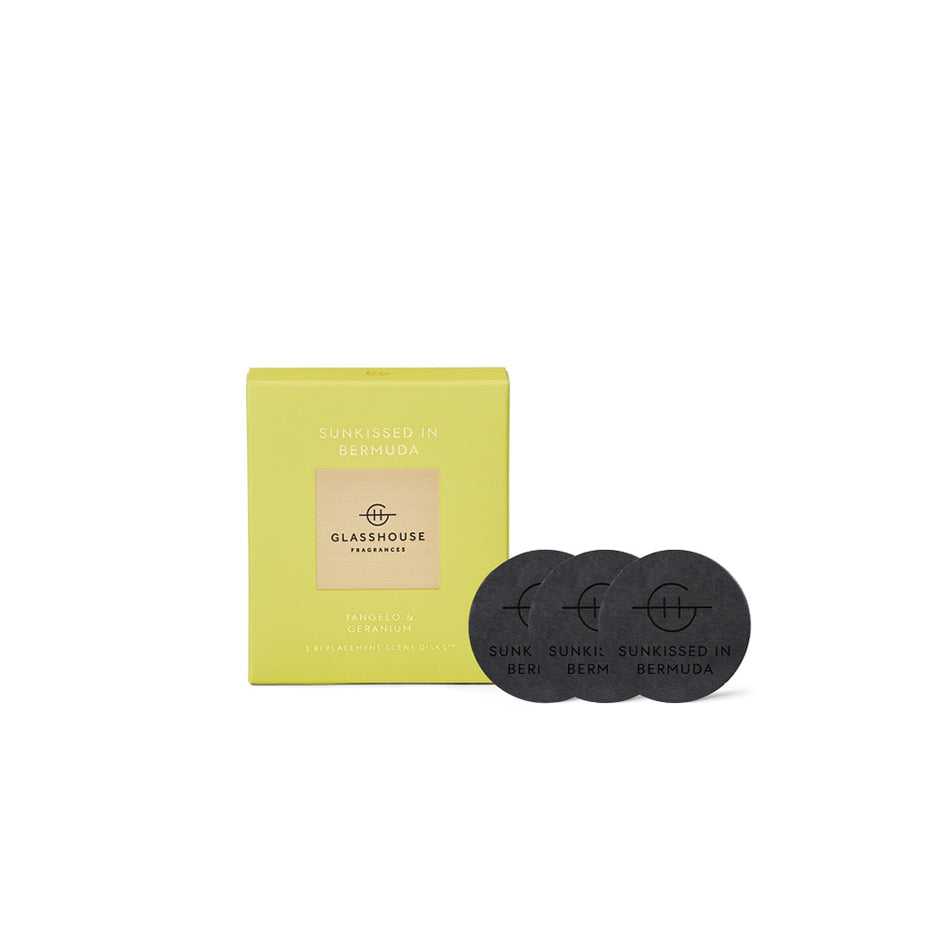GLASSHOUSE FRAGRANCES | Sunkissed in Bermuda Replacement Scent Disk