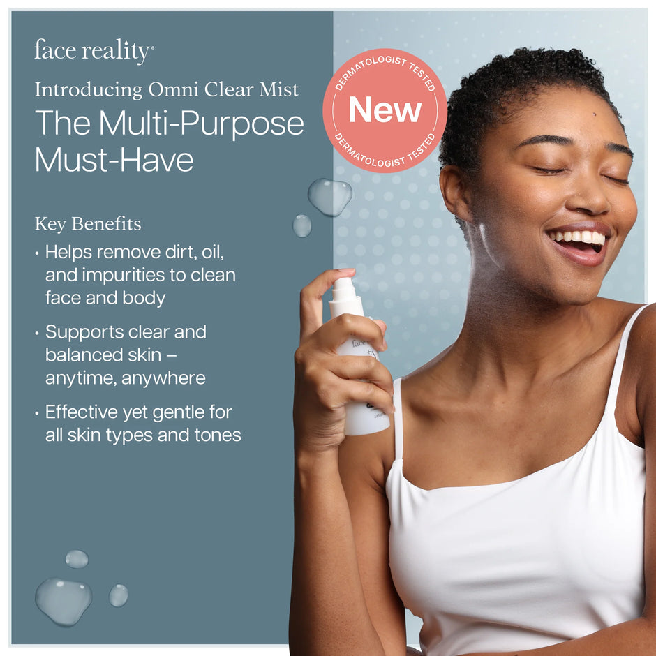 FACE REALITY SKINCARE | Omni Clear Mist - Key Benefits