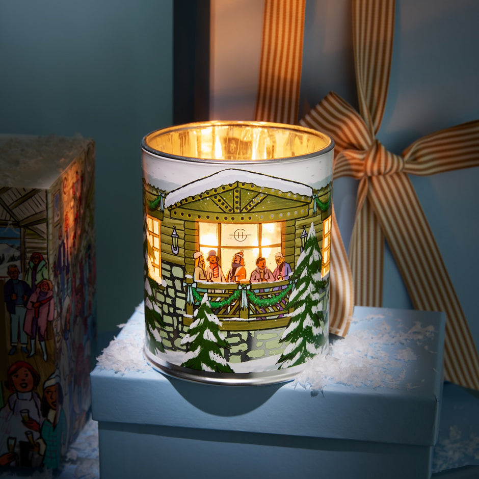 White Christmas 380g candle