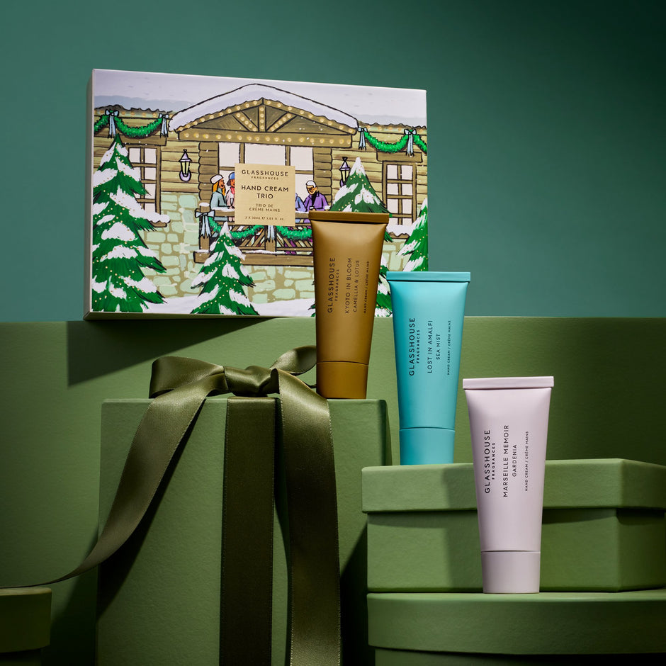 Christmas hand cream trio