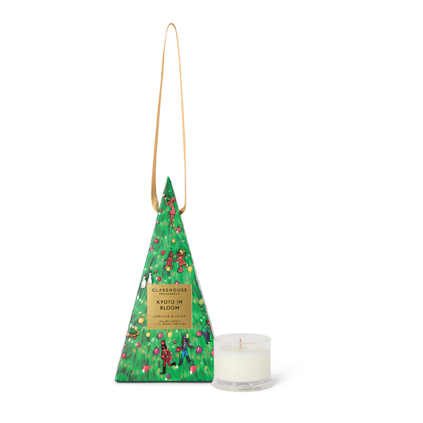 Kyoto in Bloom Christmas bauble candle