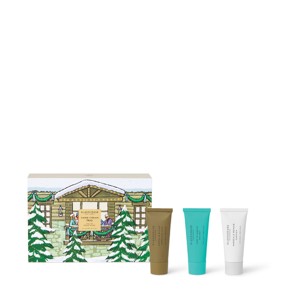 Christmas hand cream trio