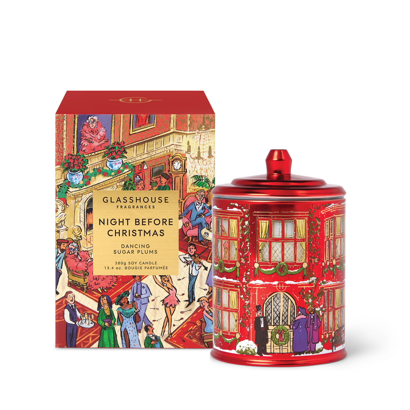 GLASSHOUSE FRAGRANCES | Night Before Christmas Candle