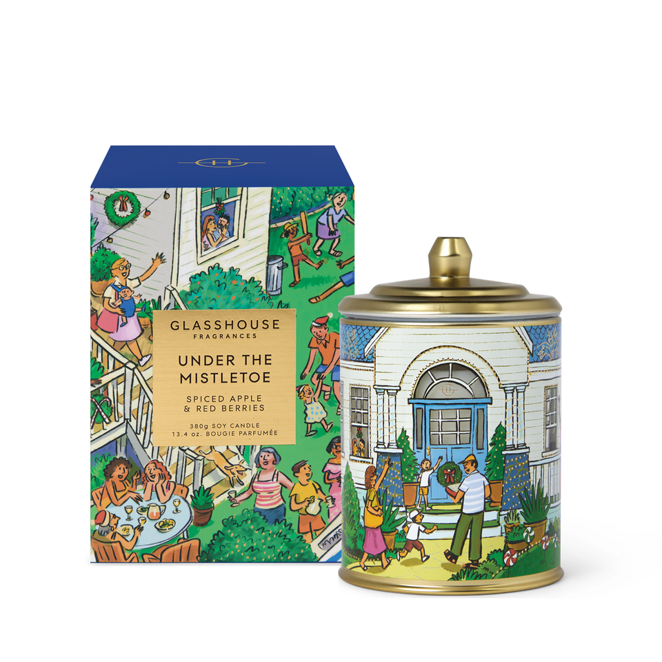 Under the Mistletoe 380g candle