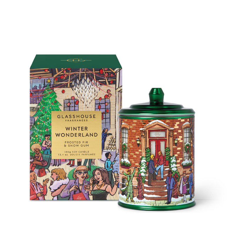 GLASSHOUSE FRAGRANCES | Winter Wonderland Candle