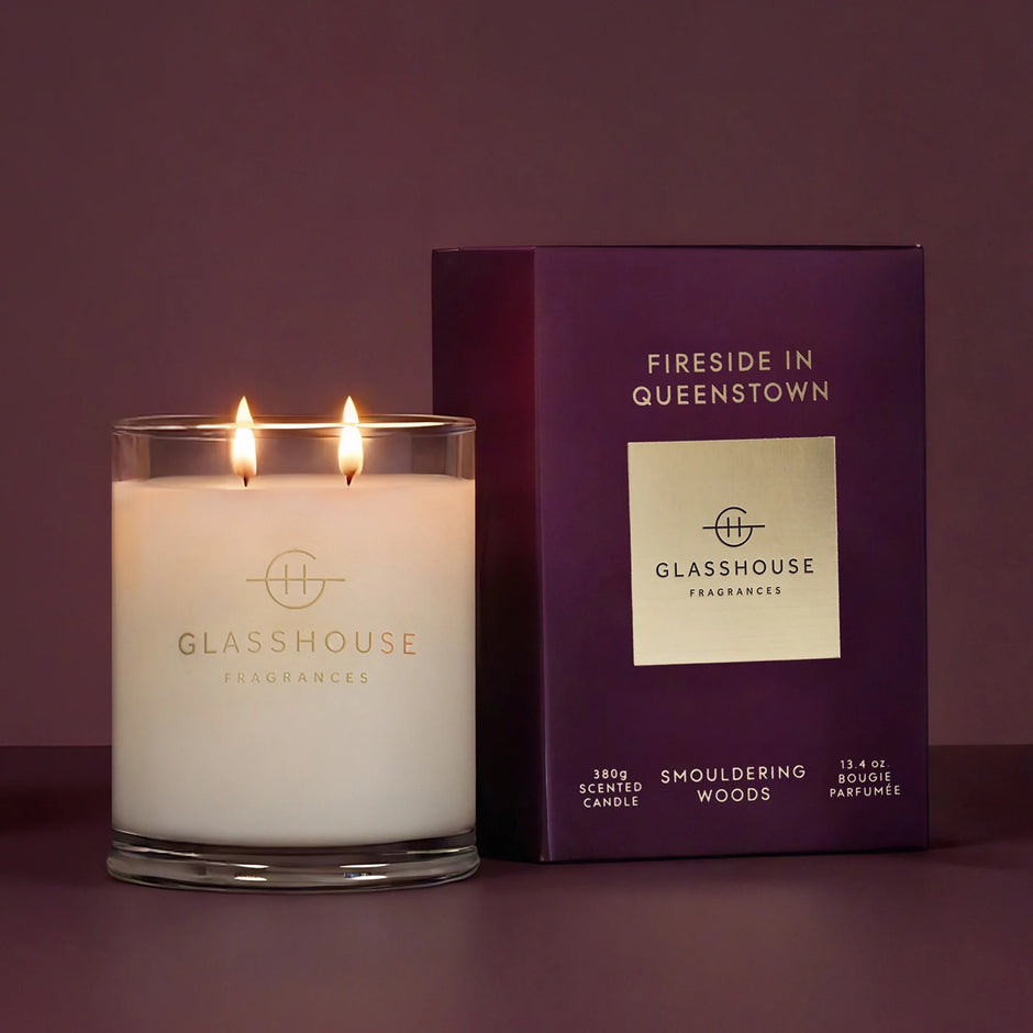 GLASSHOUSE FRAGRANCES | Fireside in Queenstown Candle