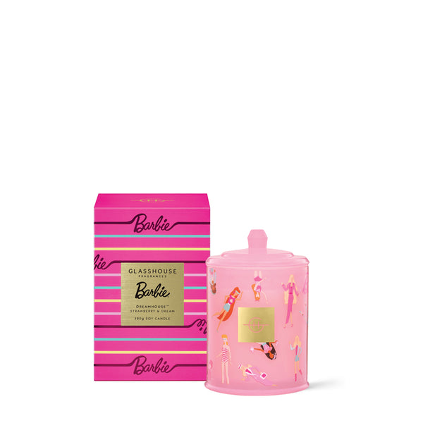 グラスハウス バービー キャンドル Barbie GLASSHOUSE FRAGRANCES | Barbie Dreamhouse Candle