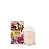Glasshouse Candles 'Radiance in Bloom' candle with packaging on a white background
