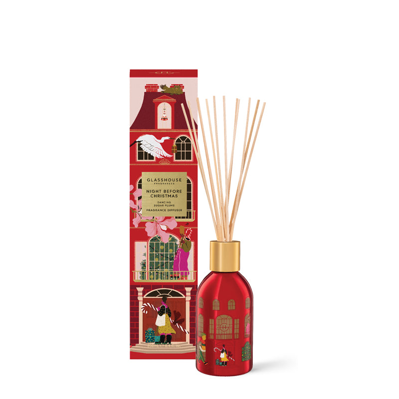 GLASSHOUSE FRAGRANCES Night Before Christmas Reed Diffuser