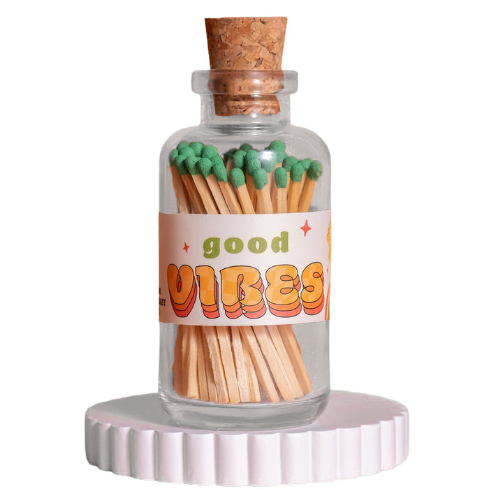MADE MARKET CO. | Mini Apothecary Vintage "Good Vibes" Matches