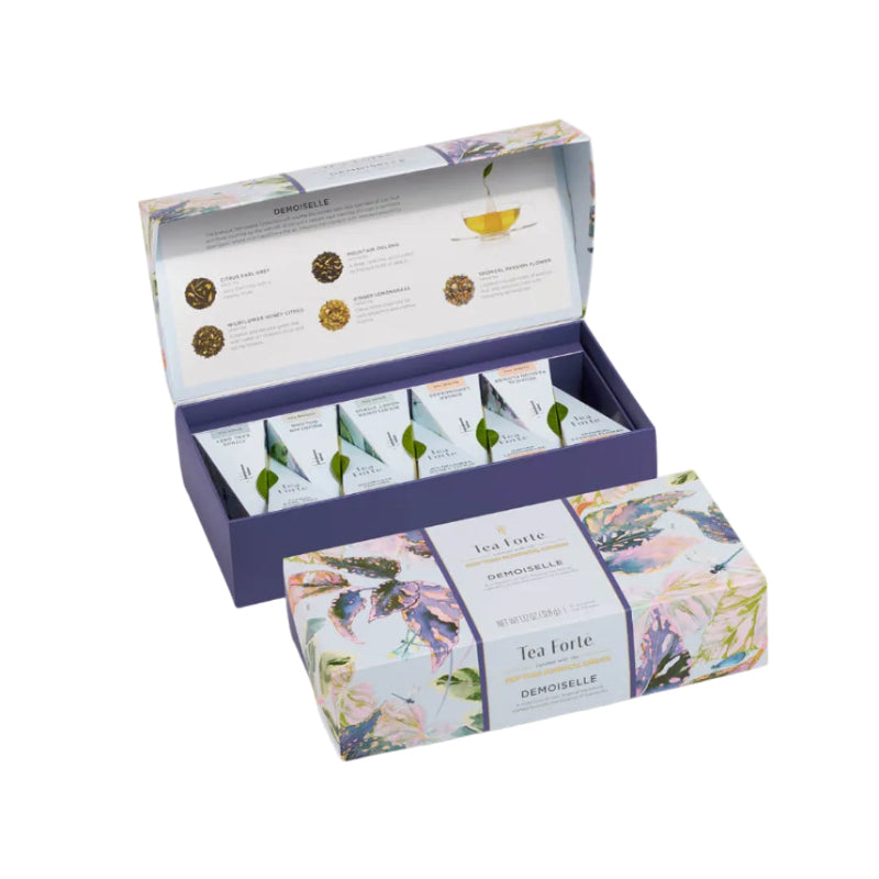 Demoiselle Petite Presentation Box, open and closed box