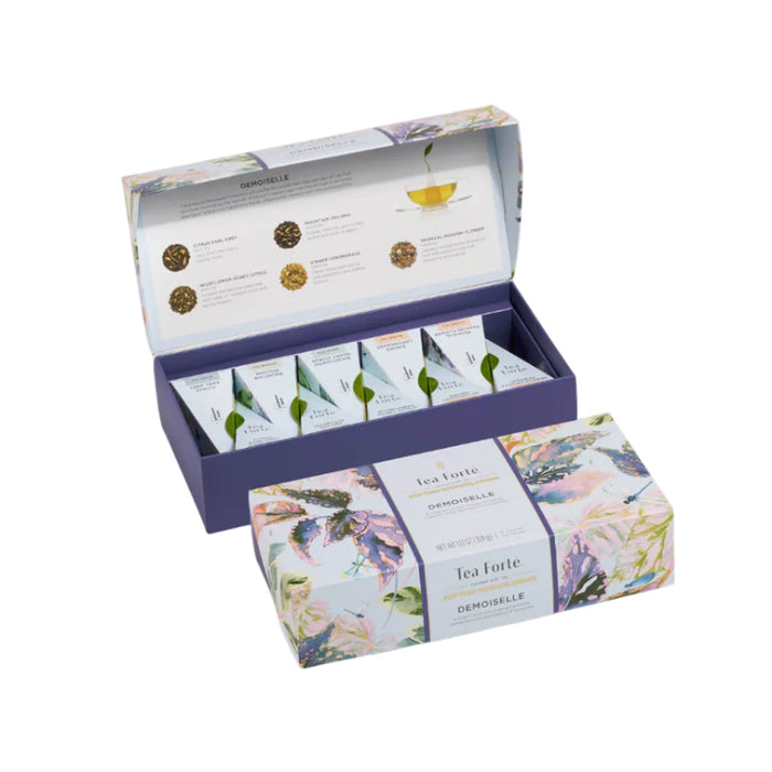 Demoiselle Petite Presentation Box, open and closed box