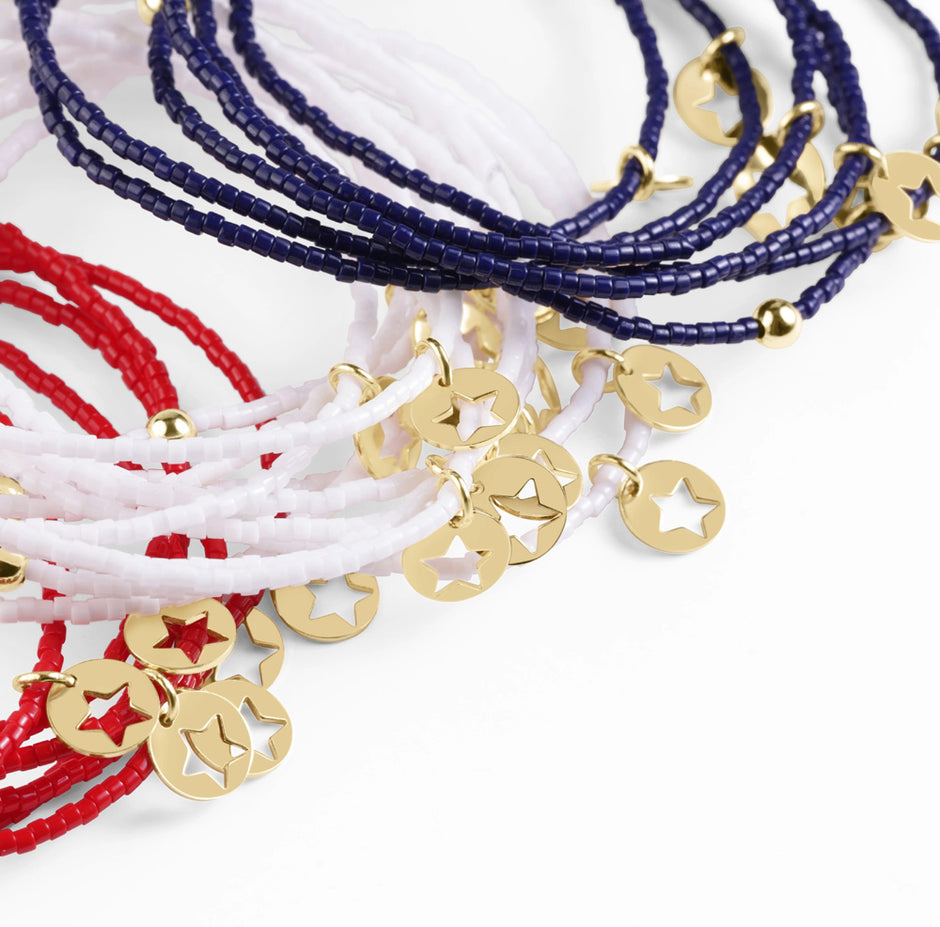 ENEWTON Classic Gold 3mm Inspire America Bracelet lifestyle