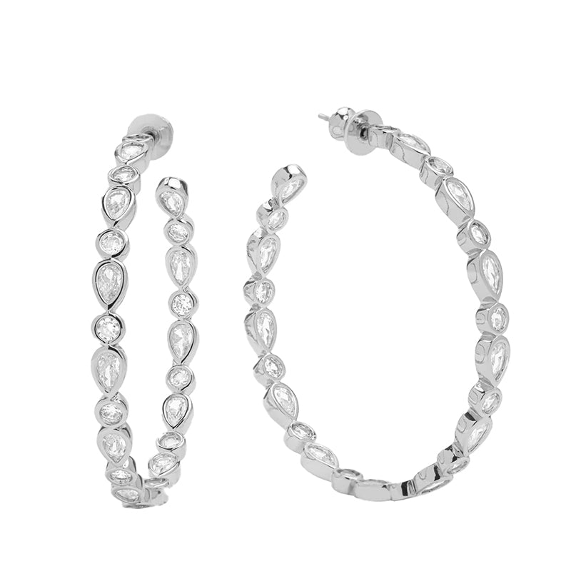 melinda-maria-isla-2"-hoop-earrings-silver
