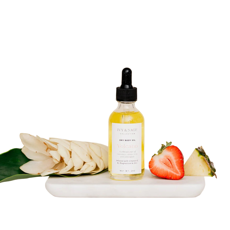 IVY & SAGE COLLECTION | Dry Body Oil – Volcano