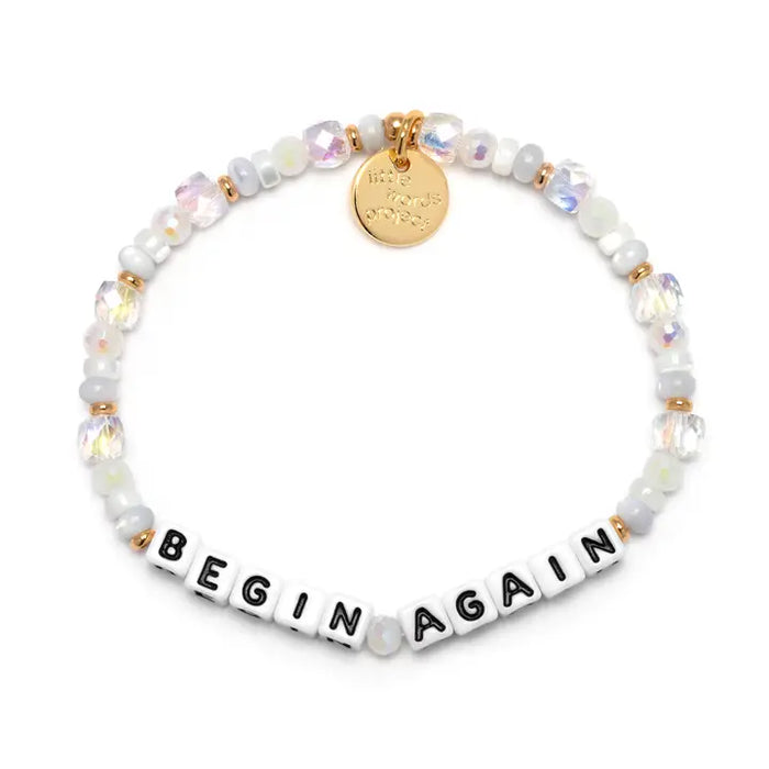 LITTLE WORDS PROJECT | Begin Again Bracelet