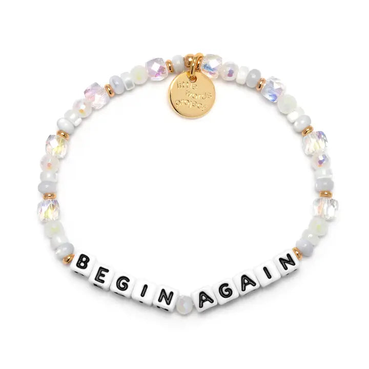 LITTLE WORDS PROJECT | Begin Again Bracelet