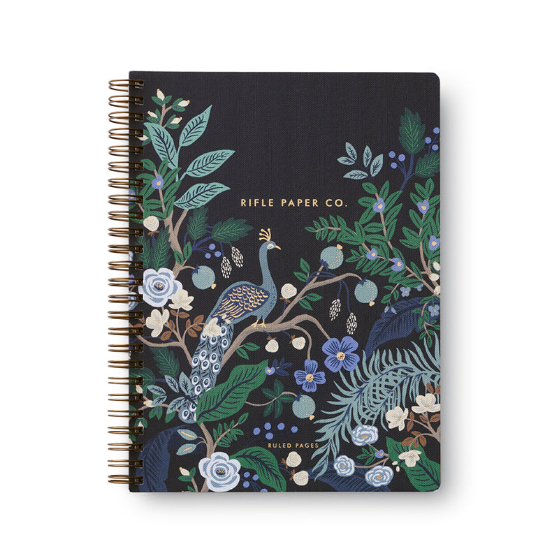 rifle-paper-co-peacock-spiral-notebook