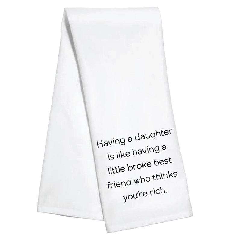 TOSS DESIGNS | Having a Daughter Kitchen Towel