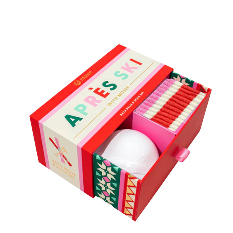 musee-apres-ski-bath-bomb-and-sock-set