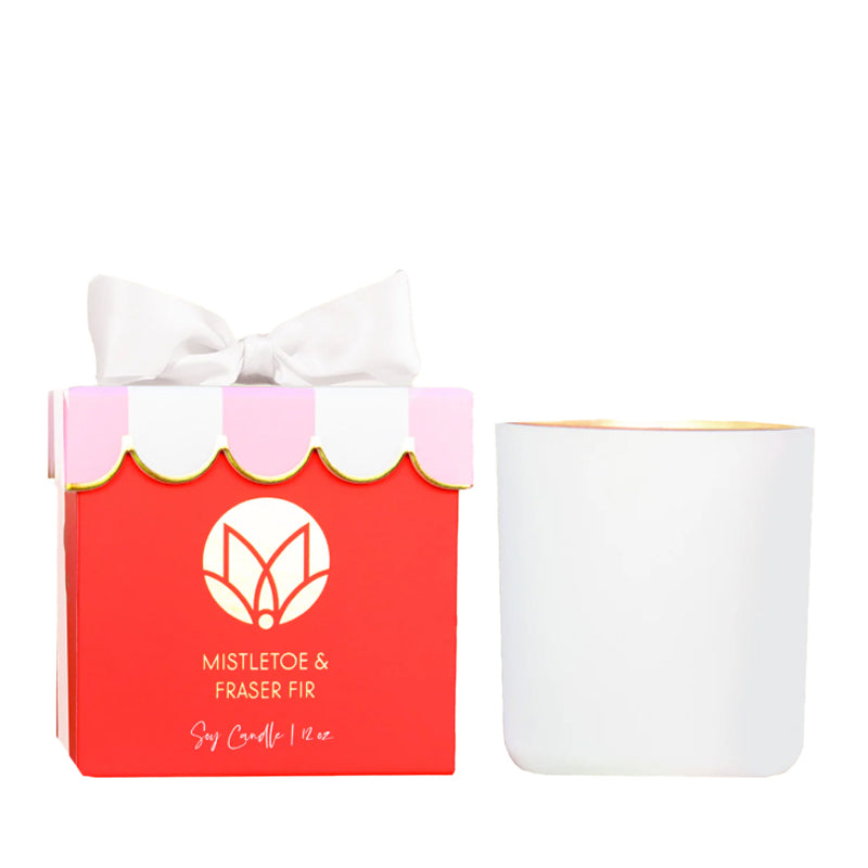 MUSEE BATH | Mistletoe and Fraser Fir Candle
