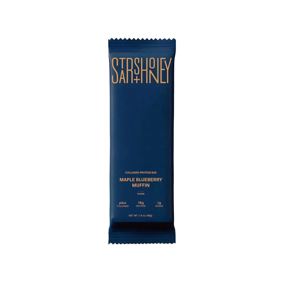 STARS + HONEY | Maple Blueberry Muffin Collagen Protein Bar
