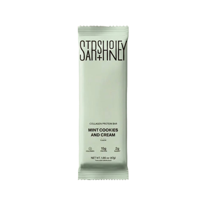 STARS + HONEY | Mint Cookies and Cream Collagen Protein Bar
