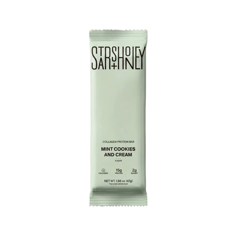 STARS + HONEY | Mint Cookies and Cream Collagen Protein Bar