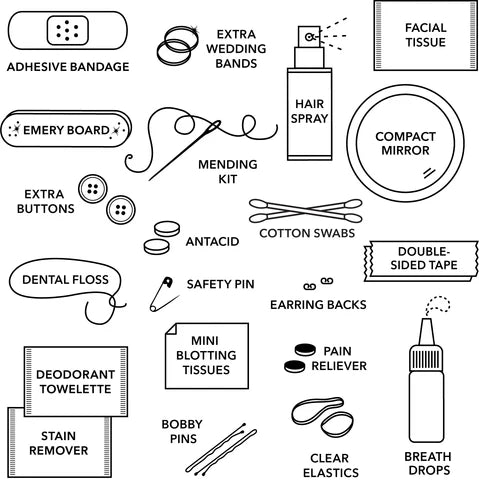 PINCH PROVISIONS | Velvet Minimergency Kit for Brides
