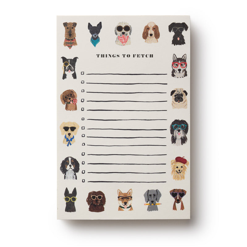 rifle-paper-dog-days-checklist-notepad