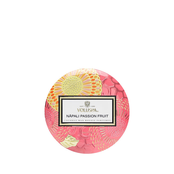 VOLUSPA | Nāpali Passion Fruit Mini Tin Candle Candle