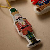 RIFLE PAPER CO. | Nutcracker Embroidered Ornament