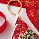 RIFLE PAPER CO. | Cardinals Embroidered Ornament