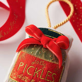 RIFLE PAPER CO. | Pickle Jar Embroidered Ornament