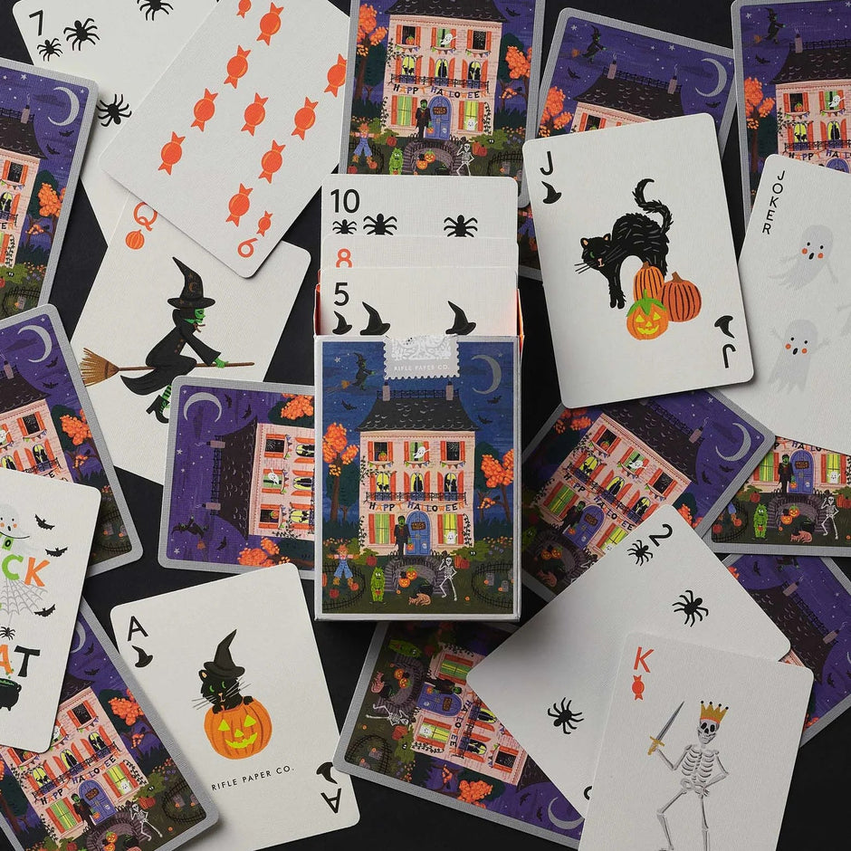 RIFLE PAPER CO. | Haunted House Playing Cards