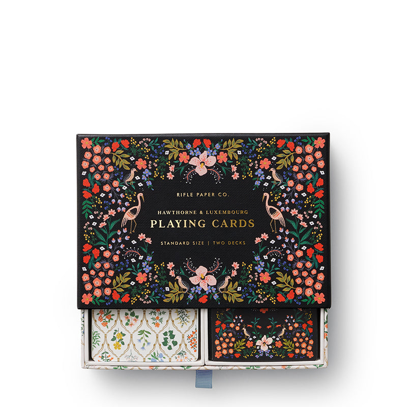 rifle-paper-co-hawthorne-playing-card-set-of-two-decks