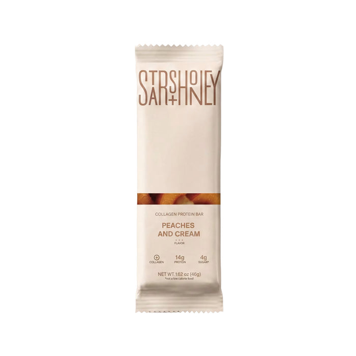 STARS + HONEY | Peaches and Cream Collagen Protein Bar