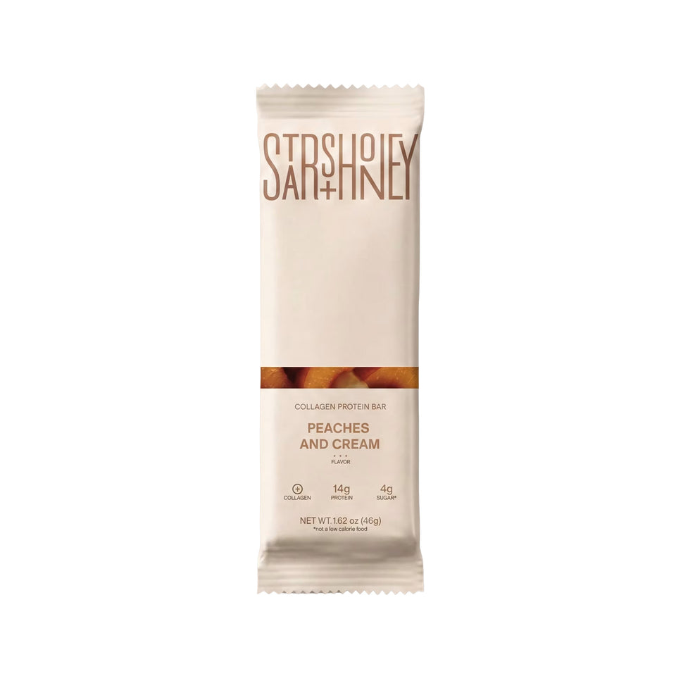 STARS + HONEY | Peaches and Cream Collagen Protein Bar