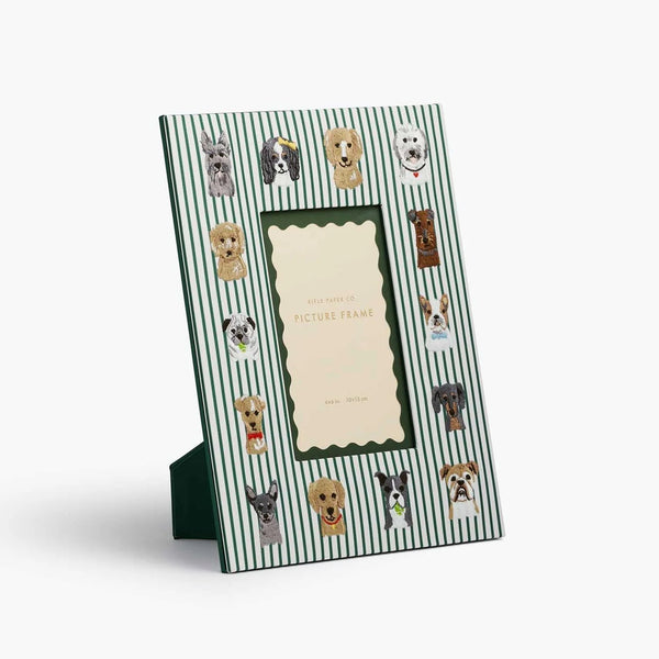 RIFLE PAPER CO. | Dog Days Embroidered Picture Frame